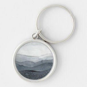 Blustering Grey Valley Key Ring