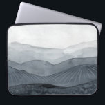 Blustering Grey Valley Laptop Sleeve<br><div class="desc">Blustering Valley I by Grace Popp. Greys and soft shapes come together to create valleys and small hills.</div>