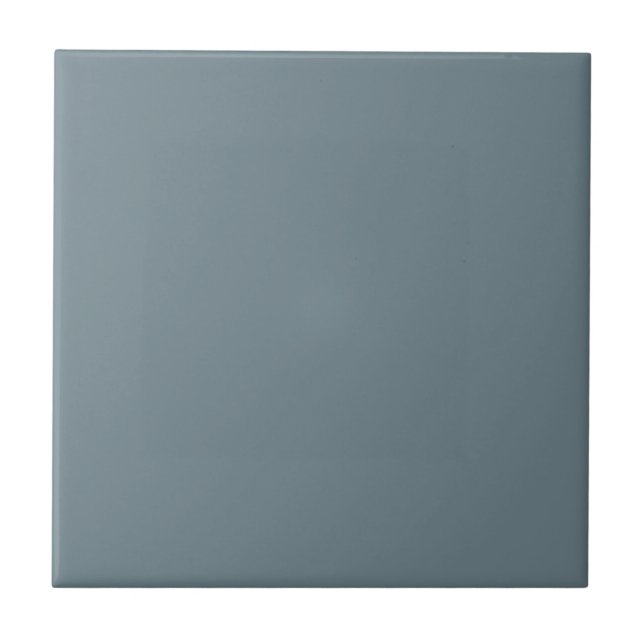 Blustering Sky Blue Square Kitchen and Bathroom Tile (Front)