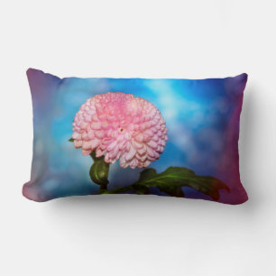 Blütenzauber in Rosa Lumbar Cushion