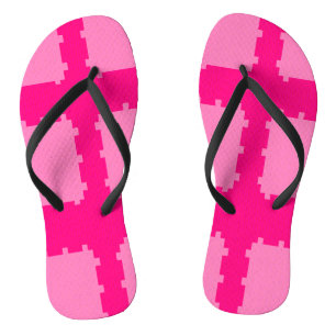 "Bluvio Pink on Pink" Jandals