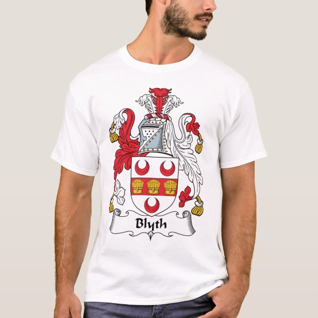Blyth Family Crest T-Shirt (Front)