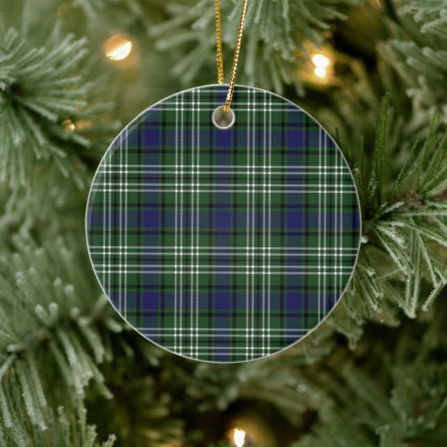 Blyth Tweeside District Plaid Ceramic Tree Decoration (Tree)