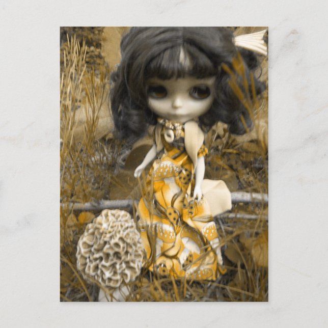 Blythe and the Mushroom Postcard (Front)