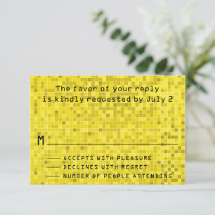 BM Bar Bat Mitzvah Enclosure RSVP Cards Game On