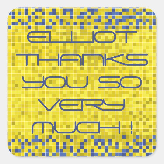 BM Bat Bar Mitzvah GAME ON Square Sticker (Front)