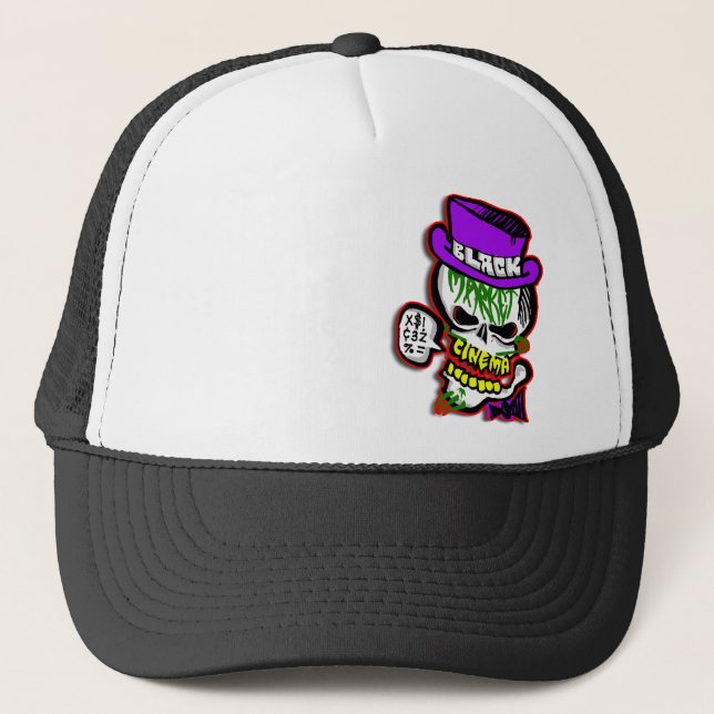 BMC colour Skull logo Trucker Hat (Front)