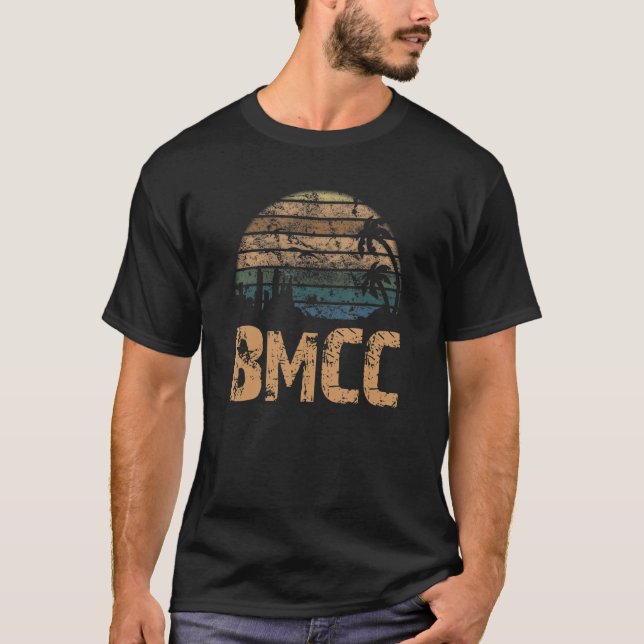 BMCC Vintage Sunset Distressed T-Shirt (Front)