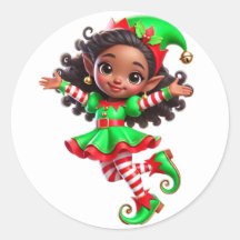 BMSC Santa's Little Helper Elf Sticker, V1