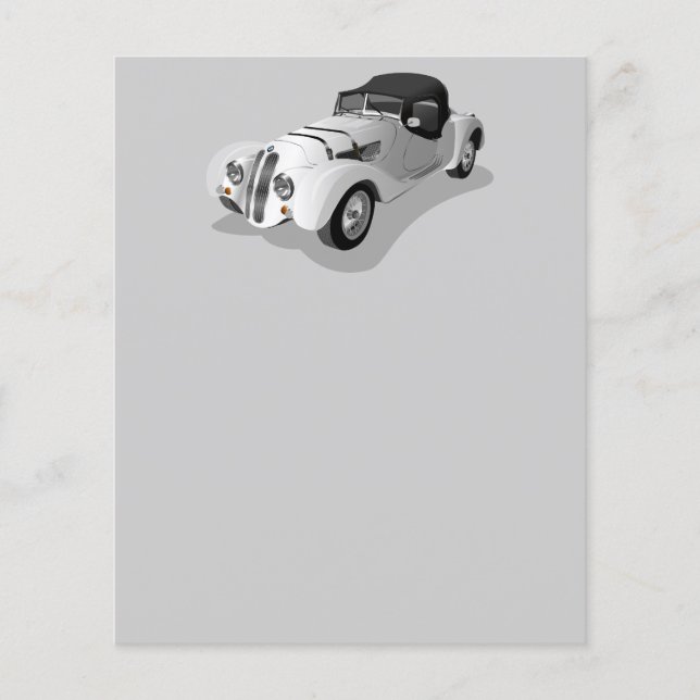 bmw-158703 bmw, car, roadster, sports car, automob flyer (Front)