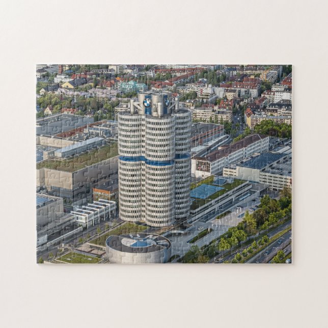 BMW Building, Munich Germany Jigsaw Puzzle (Horizontal)