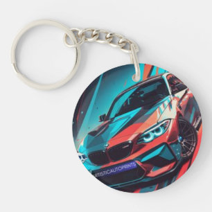 bmw car,Acrylic keyring