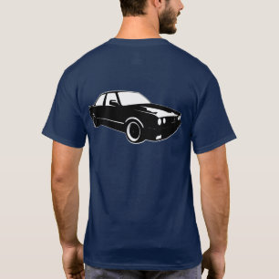 BMW E30 sedan and badge T-Shirt