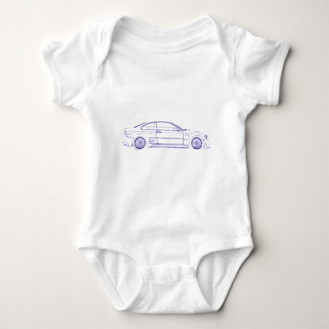 BMW E46 Classic Baby Bodysuit (Front)