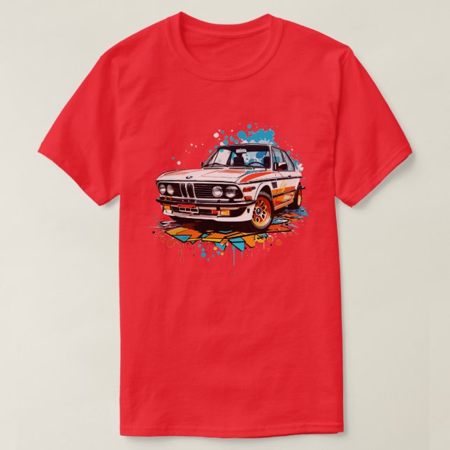 BMW E9 T-Shirt (Design Front)