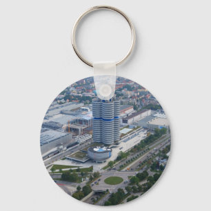 BMW Headquarters in Munich Keychain