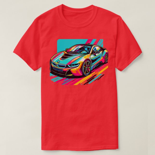BMW i8 11 T-Shirt (Design Front)