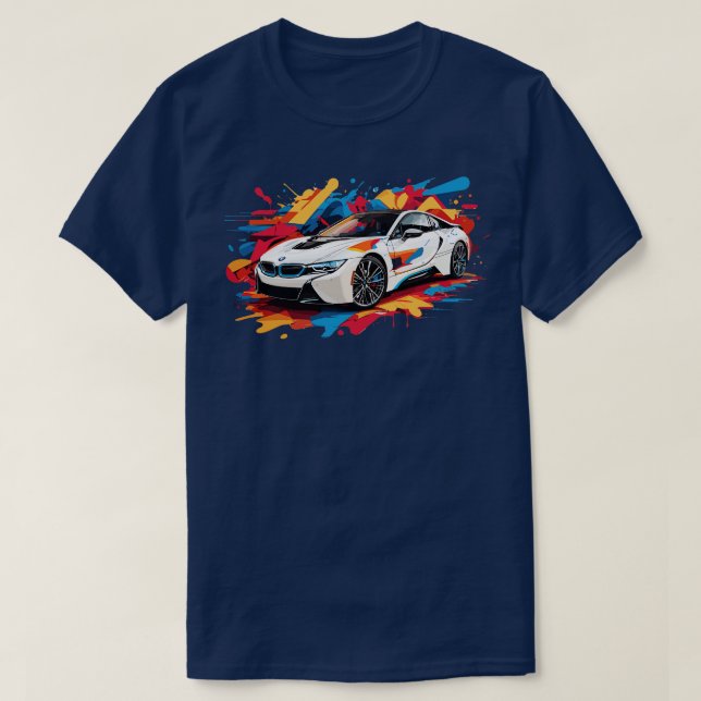 BMW i8 T-Shirt (Design Front)