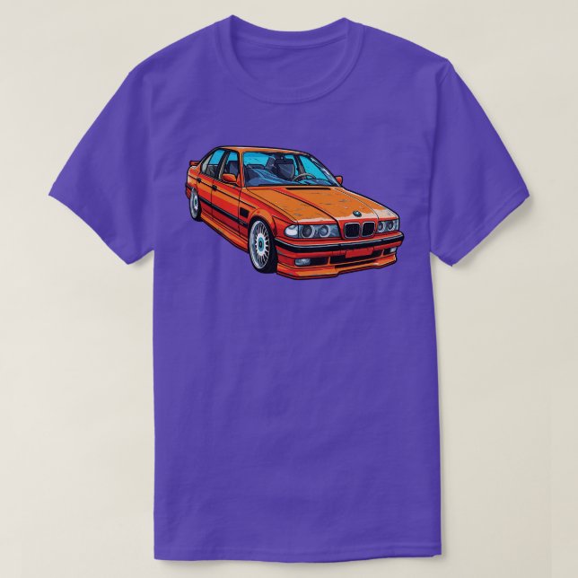 Bmw lowered e38 T-Shirt (Design Front)