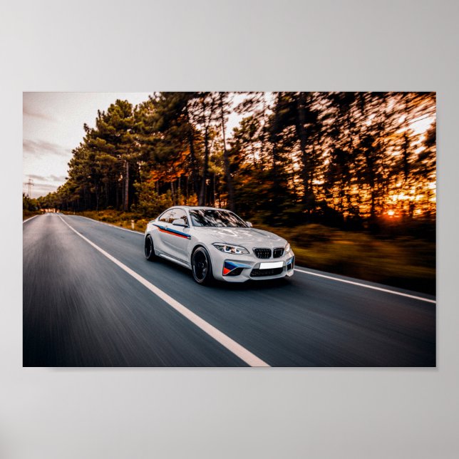 BMW M2 M Performance Poster (Front)