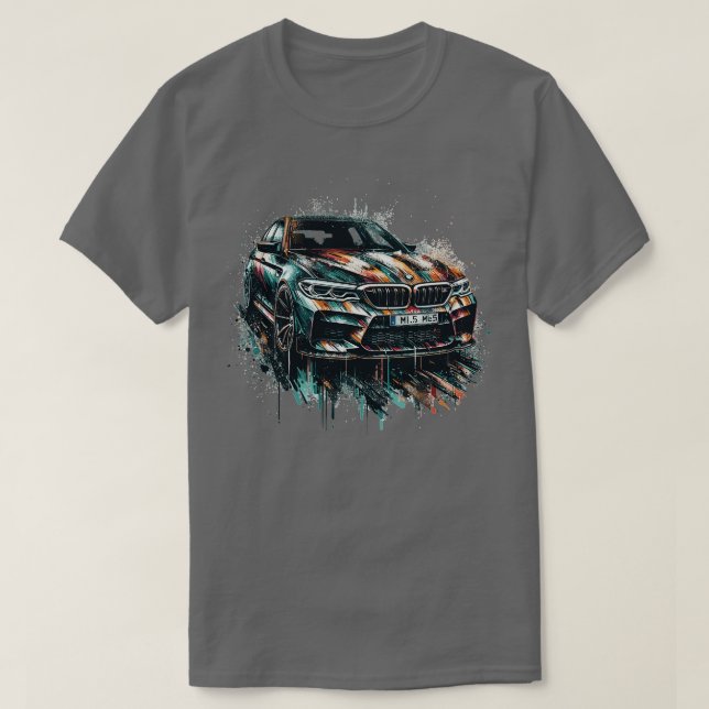 BMW M5 4 T-Shirt (Design Front)