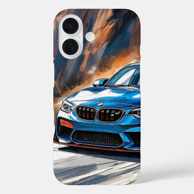 BMW M-Force Velocity Art Case-Mate iPhone Case (Back)