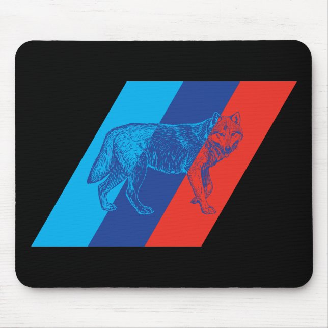 BMW M Wolf Mouse Pad (Front)