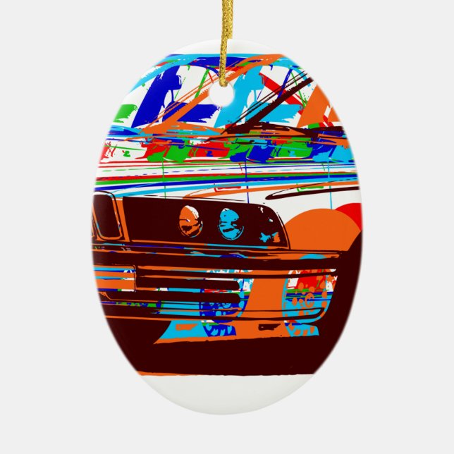 BMW Merchandises Ceramic Tree Decoration (Front)