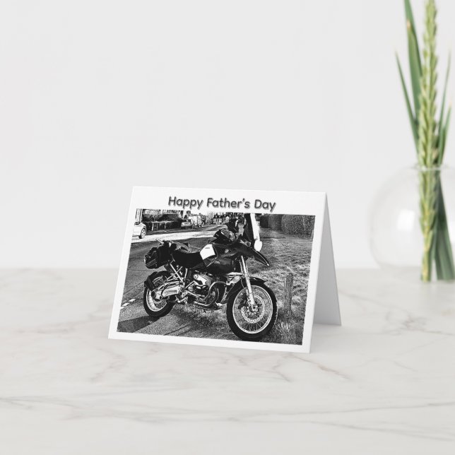 BMW Motor Father’s Day Card (Front)