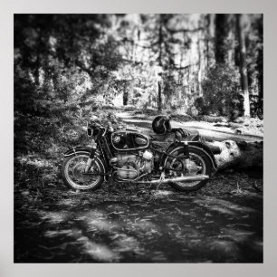 BMW Motorcycle  Poster