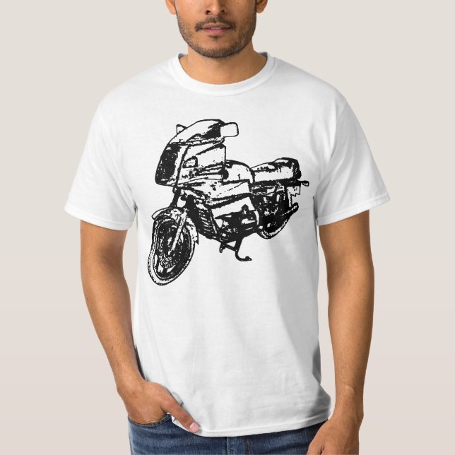 BMW-R100RS T-Shirt (Front)