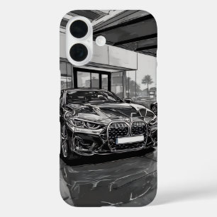 BMW - Shadow Grille Dominance iPhone 16 Case
