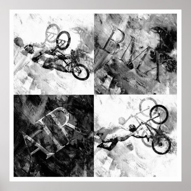 BMX 14, Copyright Karen J Williams Poster (Front)