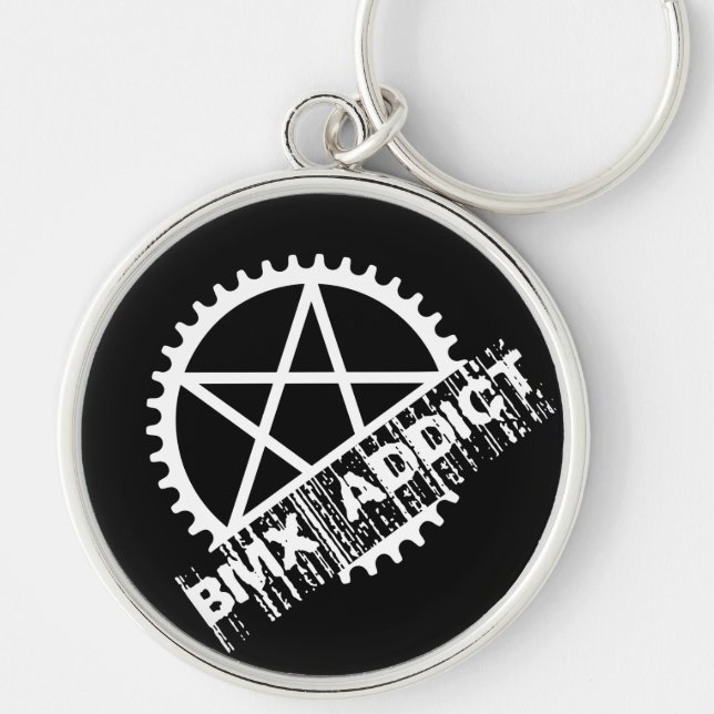 BMX Addict Key Ring (Front)