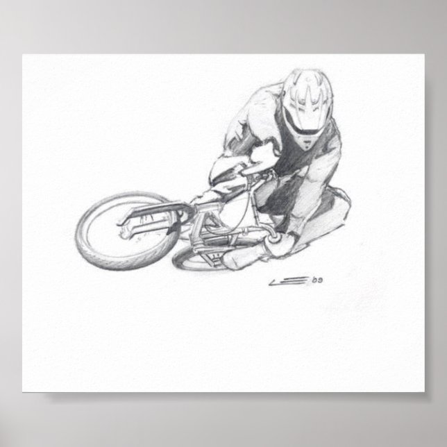 BMX art #9 poster (Front)