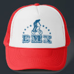 BMX Bicycle Trucker Hat<br><div class="desc">Bike Cycling Bicycle T-Shirts & Gift Designs: Buy one of these Bike Cycling Bicycle T-Shirts or Gifts. This Bike Cycling Bicycle design is for boys girls men and women and can be given anytime.</div>