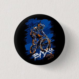 Bmx Bicycle Urban Graffiti streetwear 3 Cm Round Badge