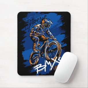 Bmx Bicycle Urban Graffiti streetwear  Mouse Pad