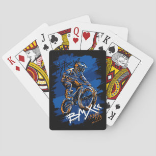 Bmx Bicycle Urban Graffiti streetwear  Playing Cards