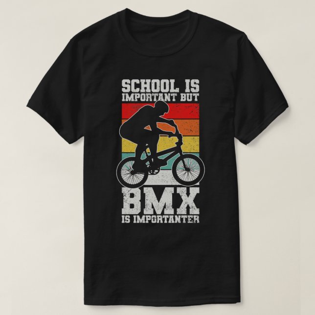 BMX Bike Biking 1 T-Shirt (Design Front)