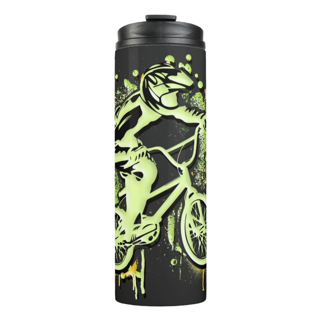 Bmx Bike - Bmx Apparel - Bmx Thermal Tumbler (Front)