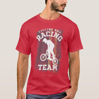 BMX Bike Cape Verde Flag Biking Cycling Racing BMX T-Shirt