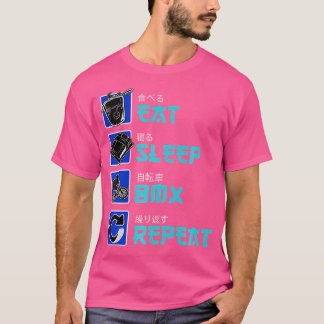 Bmx Bike Cyclist Bmx-Ramp Bicycles Cycling Biking  T-Shirt