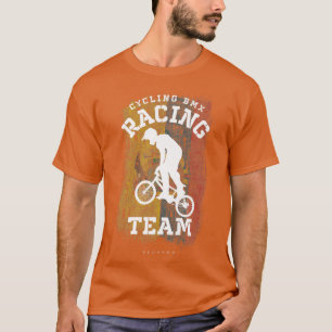 BMX Bike Ecuador Flag Biking Cycling Racing BMX 2 T-Shirt