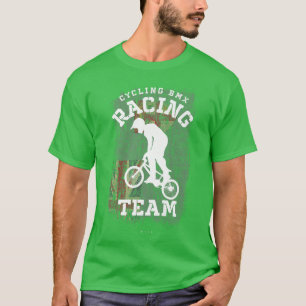 BMX Bike Fiji Flag Biking Cycling Racing BMX 303 T-Shirt