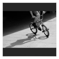 bmx bike grunge black white photograph