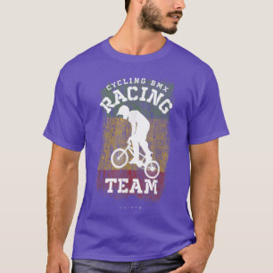 BMX Bike Guinea Flag Biking Cycling Racing BMX  T-Shirt