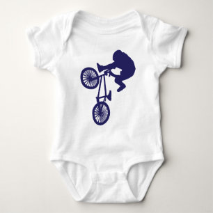 BMX BIKE RIDER BABY BODYSUIT