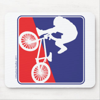BMX Bike rider Mouse Pad