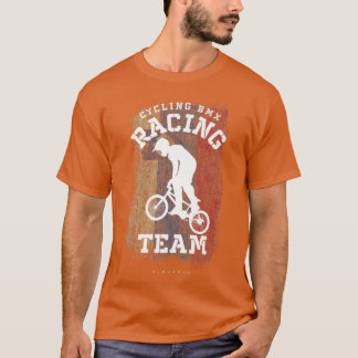 BMX Bike Slovenia Flag Biking Cycling Racing BMX T-Shirt